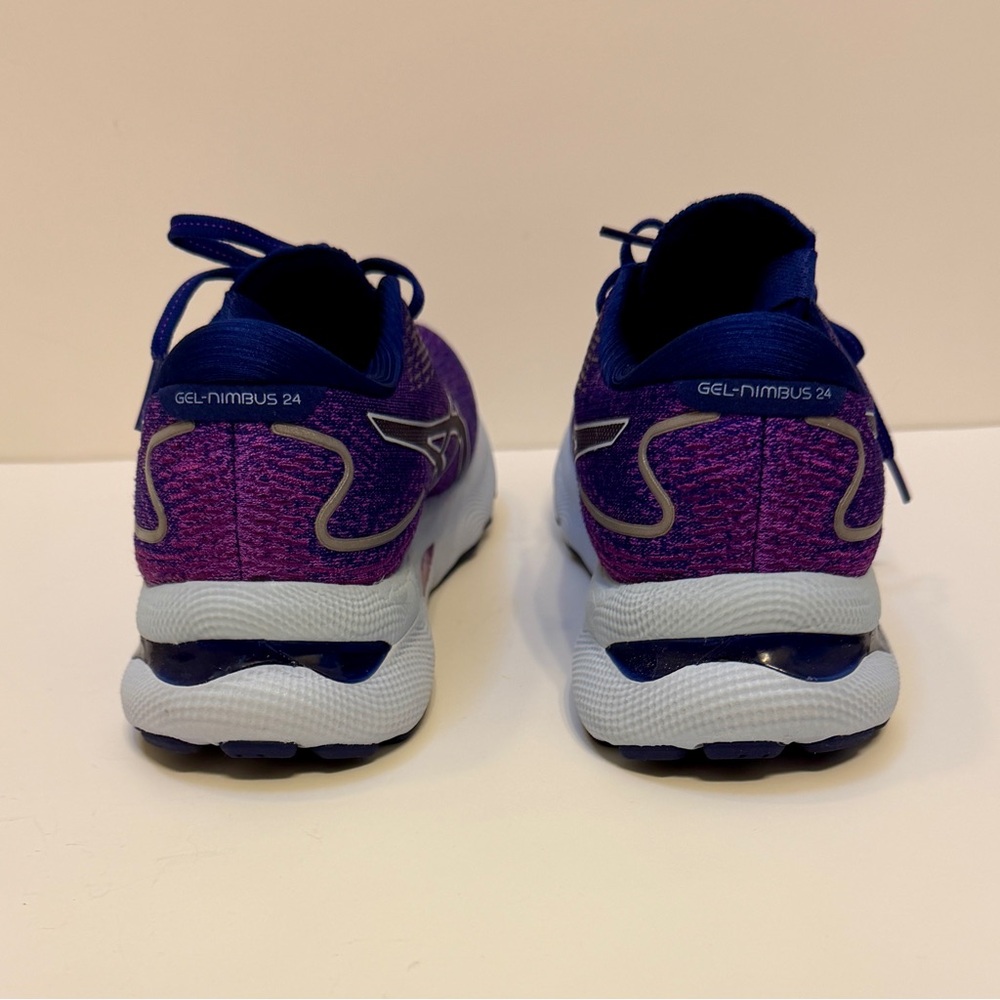 ASICS NWOT Women’s GEL-Nimbus 24 Purple - Picture 6 of 9